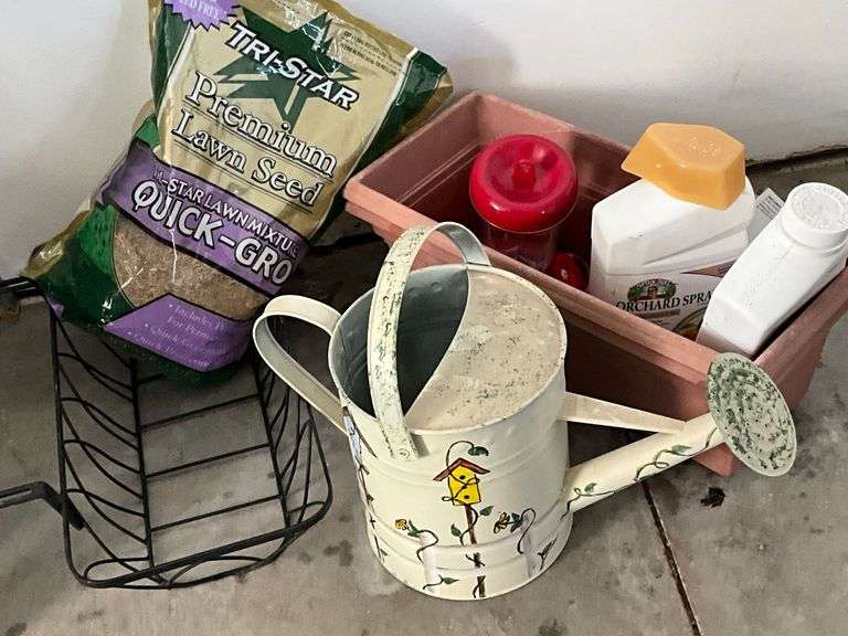 Watering can, lawn seed, orchard spray, hummingbird feeder, etc. image