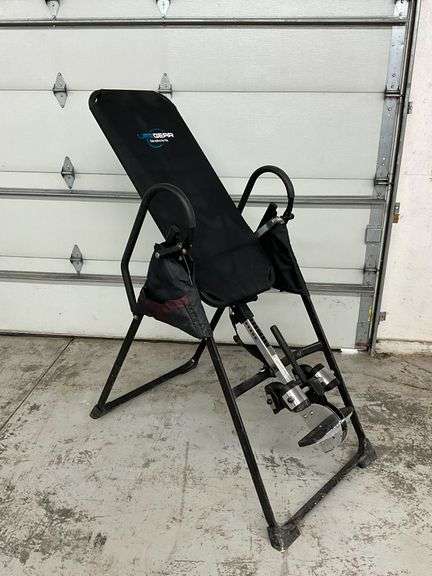Life Gear Inversion table, Model 75R4, folds for storage image