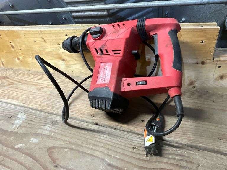 Bauer 1/2" SDS variable speed pro rotary hammer with case image