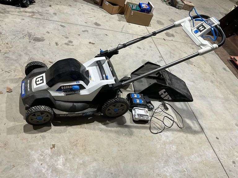Hart 40V electric mower, 20" cut, self-propelled image
