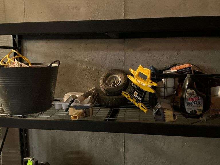 Wheel for 2-wheel dolly, sewer snake, cord winder image