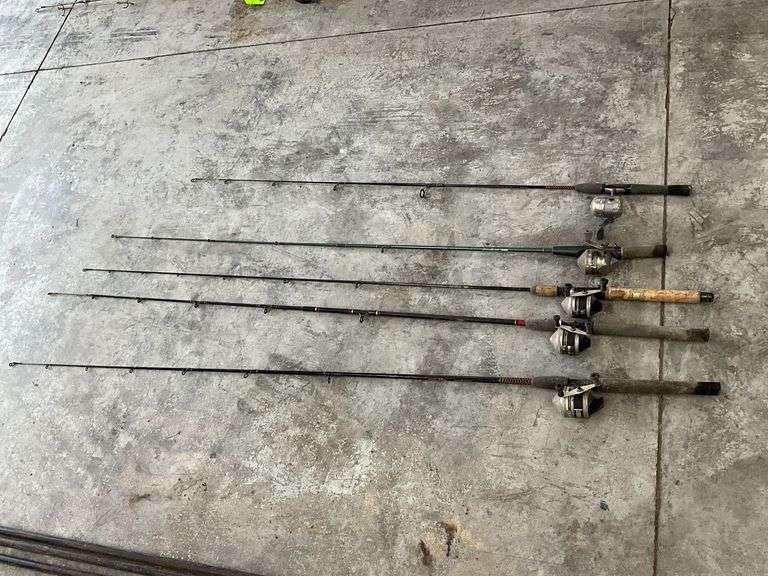 2 Zebco 33 reels, 733 Zebco reel, 202 Zebco reel image