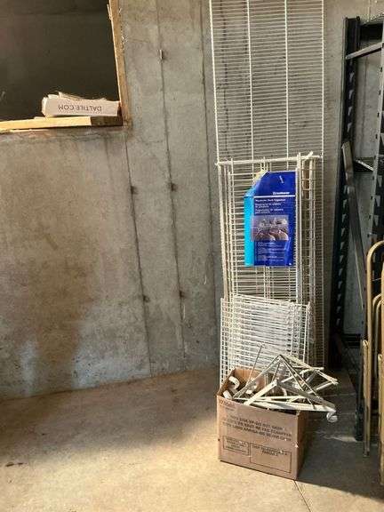 Lee Rowan wire shelving, up to 8' L x 20" D image