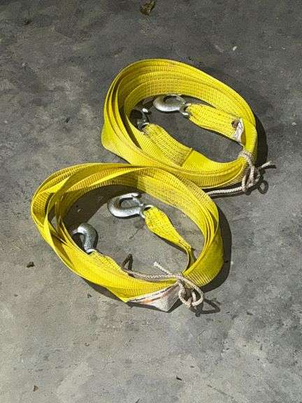 (2) 20' tow straps image