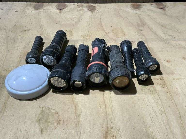 Flashlights, some LEDs image