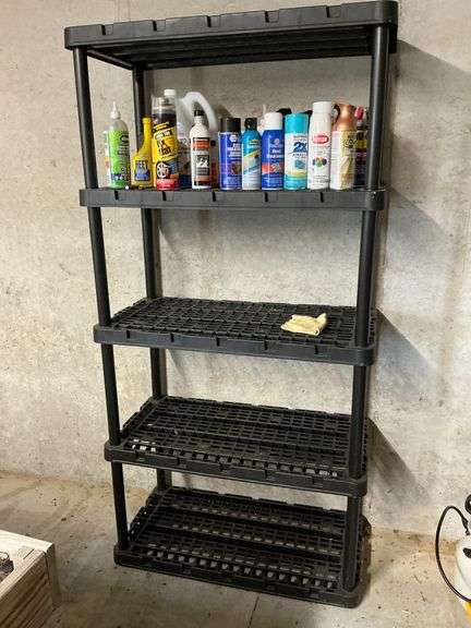 Plastic 5-tier shelf image
