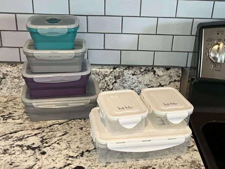 Norwex collapsible storage, Nicole Miller NY storage. image