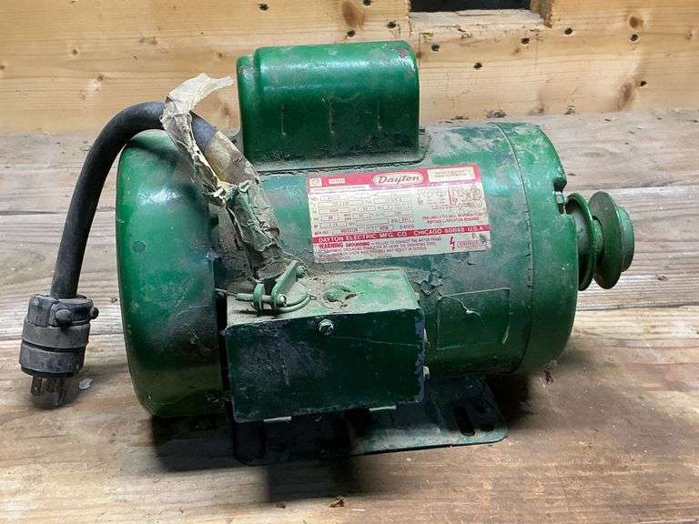 Dayton 1 hp electric motor image