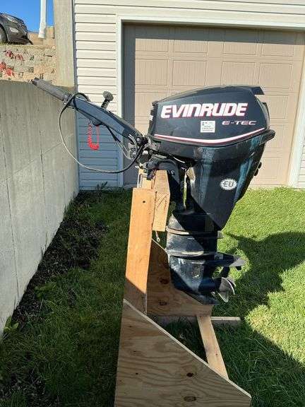 Evinrude 25 E-TEC boat motor image