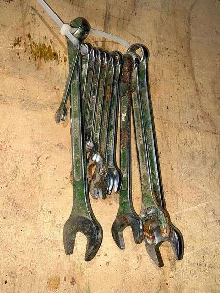 Sears combination wrenches up to 1". image