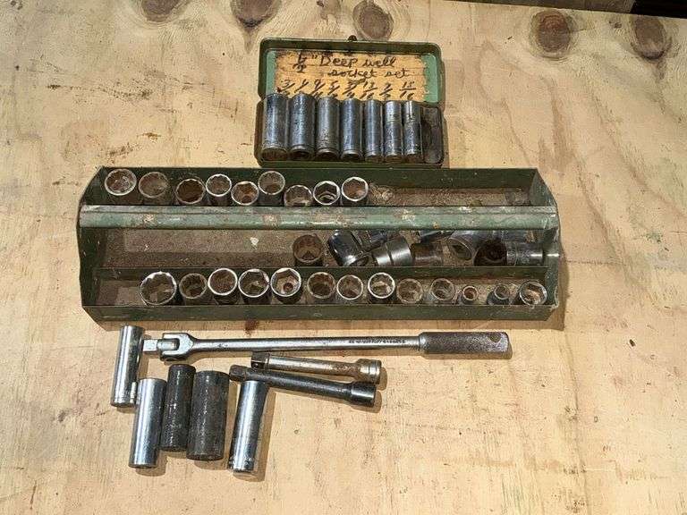 Deep well 1/2" drive SAE sockets image