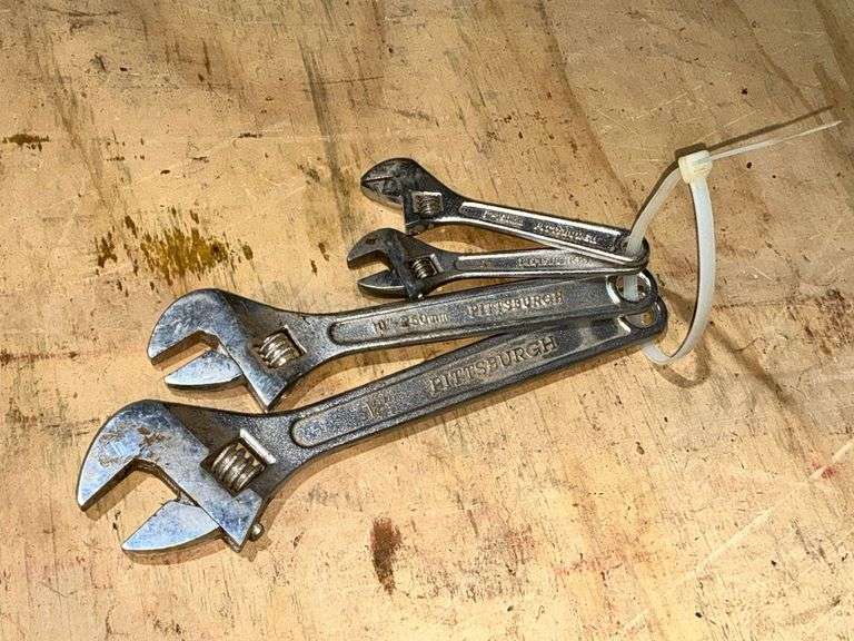 Pittsburgh adjustable wrenches. image