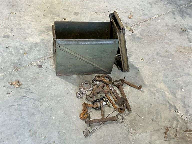 Hitch pins and clevises in ammo cans image