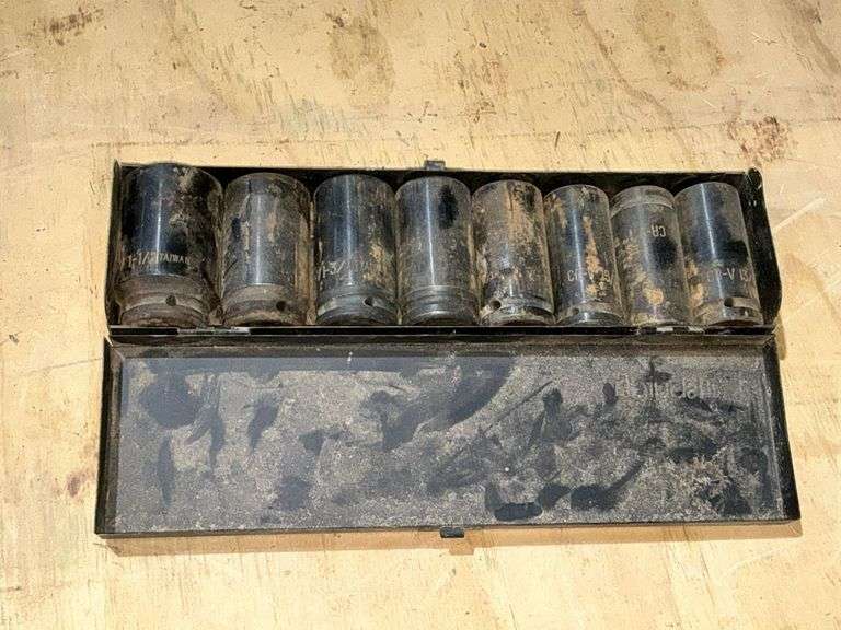 Pittsburgh 3/4" drive deep well impact sockets image