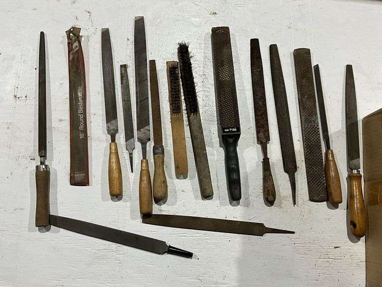 Wire brushes, rasps, files, etc. image