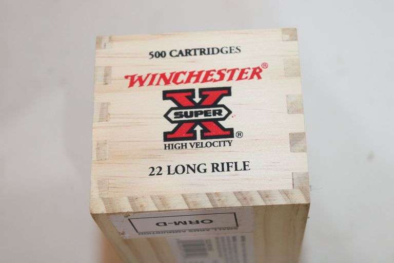 Limited Edition Winchester .22 LR High Velocity, 500 rounds