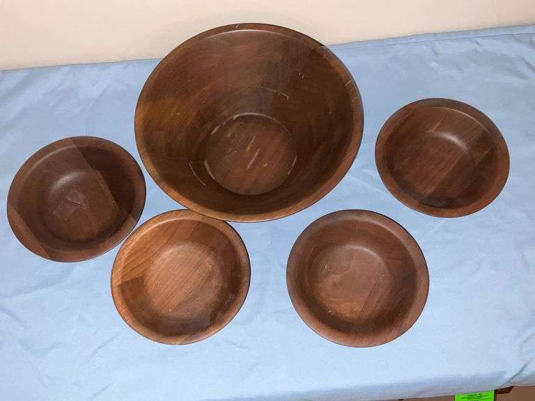 Quality Heirloom Walnut Bowls, Walnut Bowls Factory Store salad bowl set