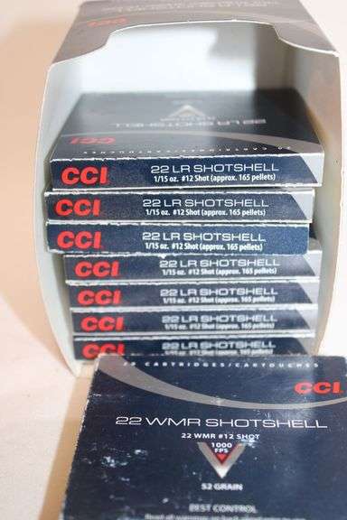 CCI shotshell, .22 LR