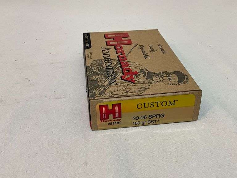 Hornady 30-06 SPRG custom 180 gr. SST