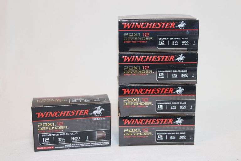 Winchester PDX1 12 Defender, 12 gauge, 2 3/4" rifle slugs