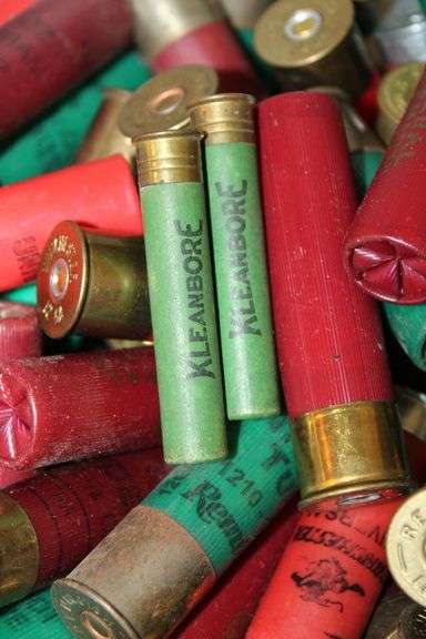 Shotgun shells, mostly 12 gauge