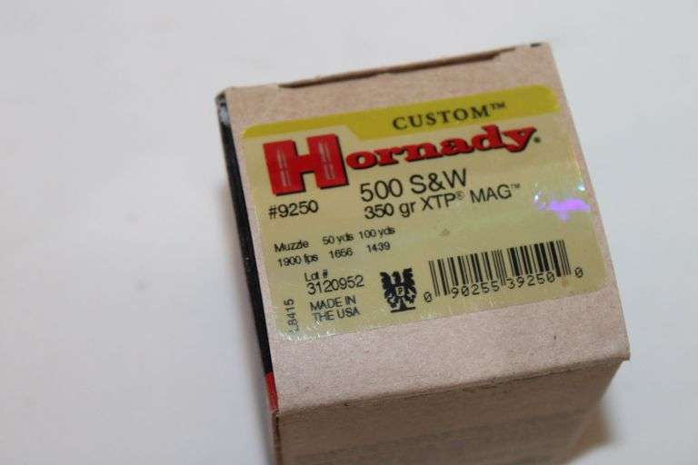 Hornady 500 S&W, 350 gr. XTP MAG