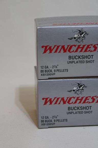 Winchester 12 gauge, 00 Buck, 2 3/4"