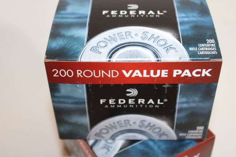Federal .223 REM ammunition, 50 gr. JHP