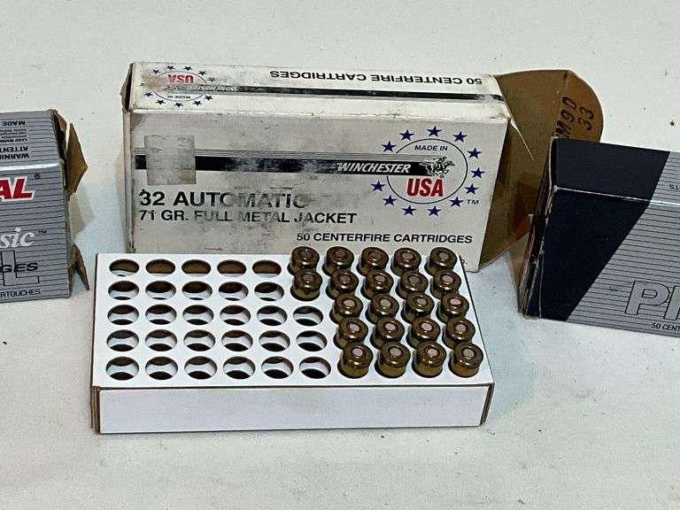 Federal Classic 32 AUTO 71 grain FMJ, 100 rounds