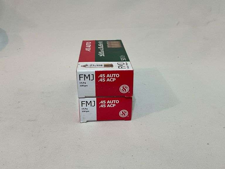 Sellier & Bellot .45 AUTO FMJ 230 gr.