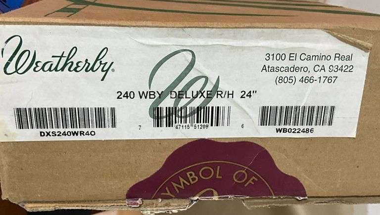 Weatherby Mark V 240 WBY rifle