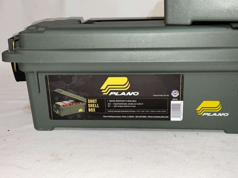 3 Plano plastic ammo cans.