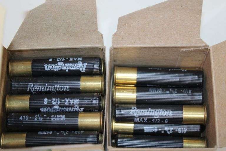 Remington 410 gauge, 2 1/2", No. 6 shot