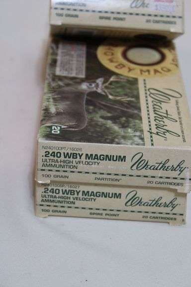 Weatherby .240 WBY Magnum