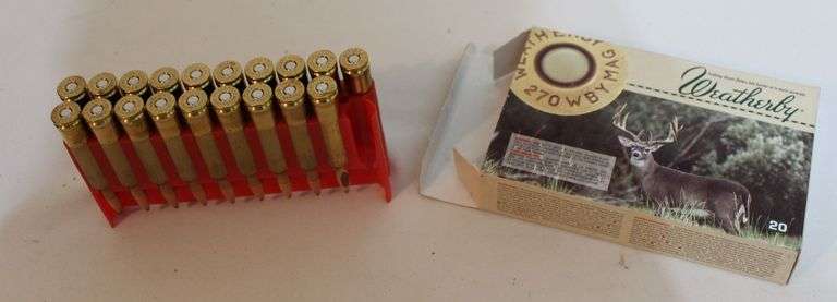 Weatherby .270 WBY MAG, 150 grain