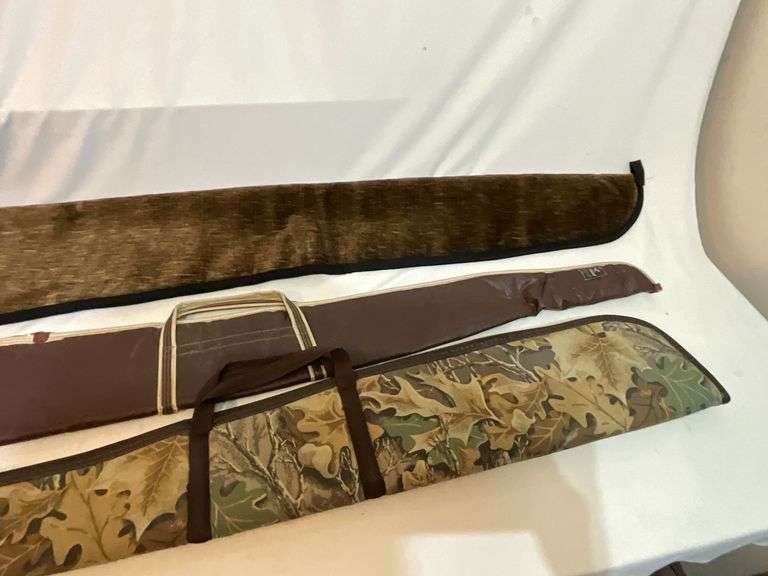 3 soft sided gun cases