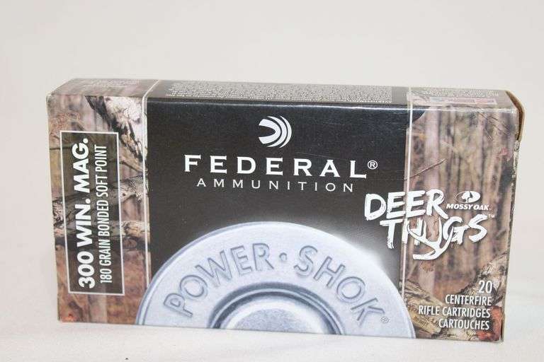 Federal 300 WIN Mag, 180 gr.