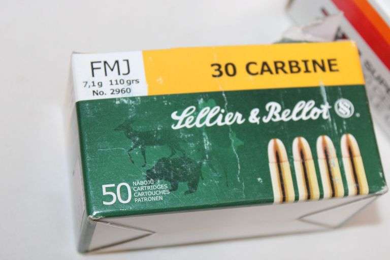 Winchester Super-X 30 carbine, 110 gr. Hollow soft point, 45 rounds