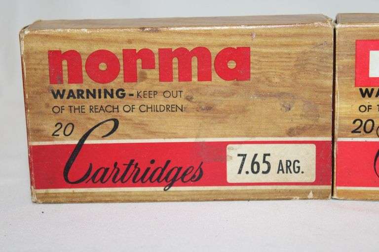 Norma 7.65 ARG, 150 grain soft point