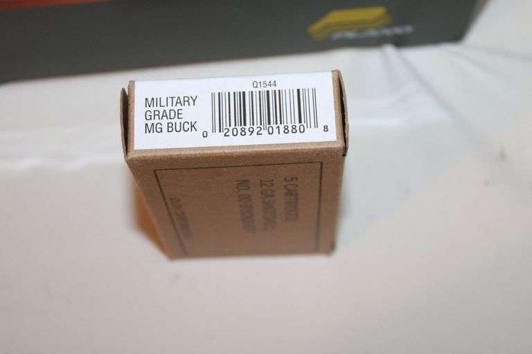 Military grade 12 gauge, 00 Buck