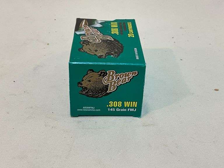 Brown Bear .308 WIN 145 gr. FMJ