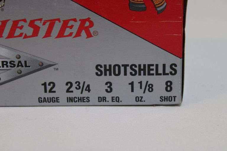 Winchester 12 gauge 2 3/4", No. 8 shot