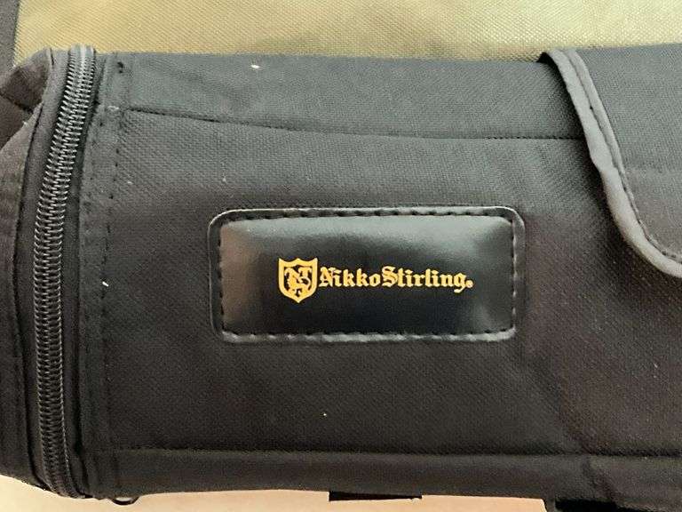 Nikko Stirling soft sided gun case and spotting scope case