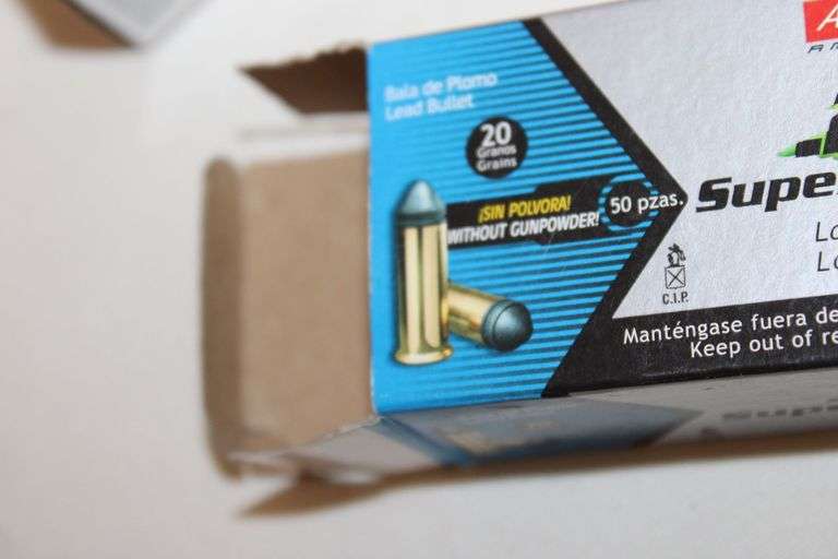 Remington & Federal .22 short ammunition, 70 +/- rounds