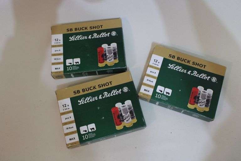 Sellier & Bellot 12 gauge, 2 3/4",00 Buck