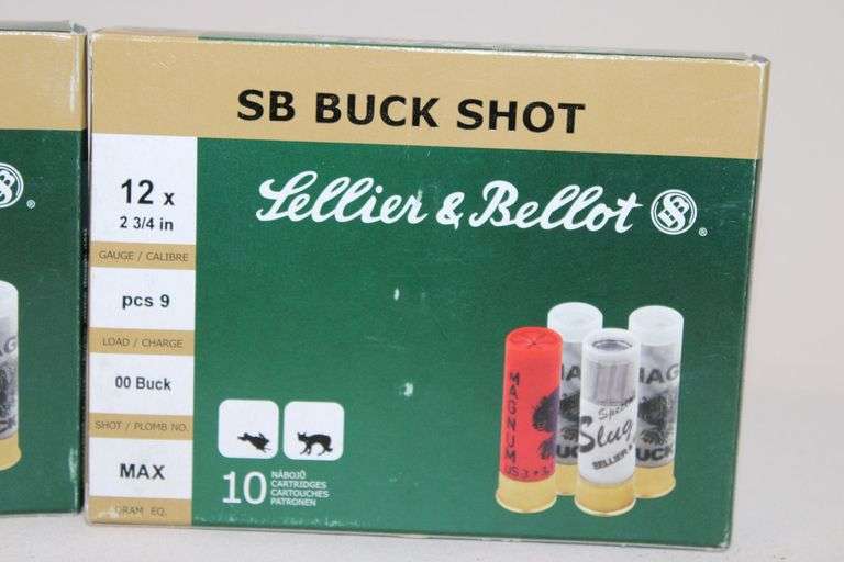 Sellier & Bellot 12 gauge, 2 3/4",00 Buck