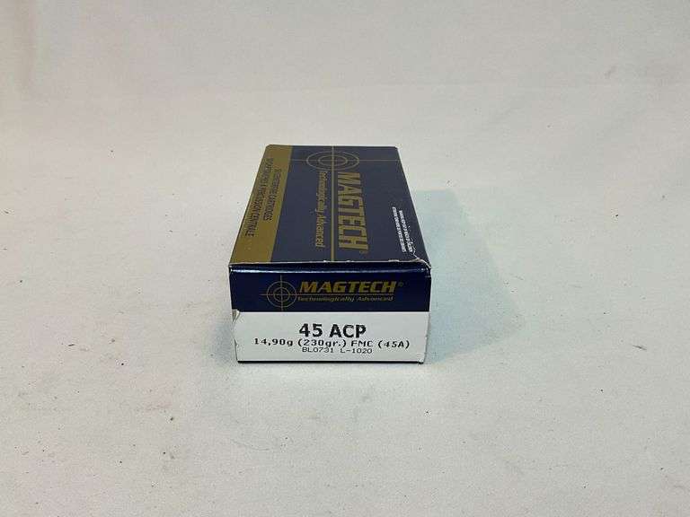 Magtech 45 ACP 230 grain FMC