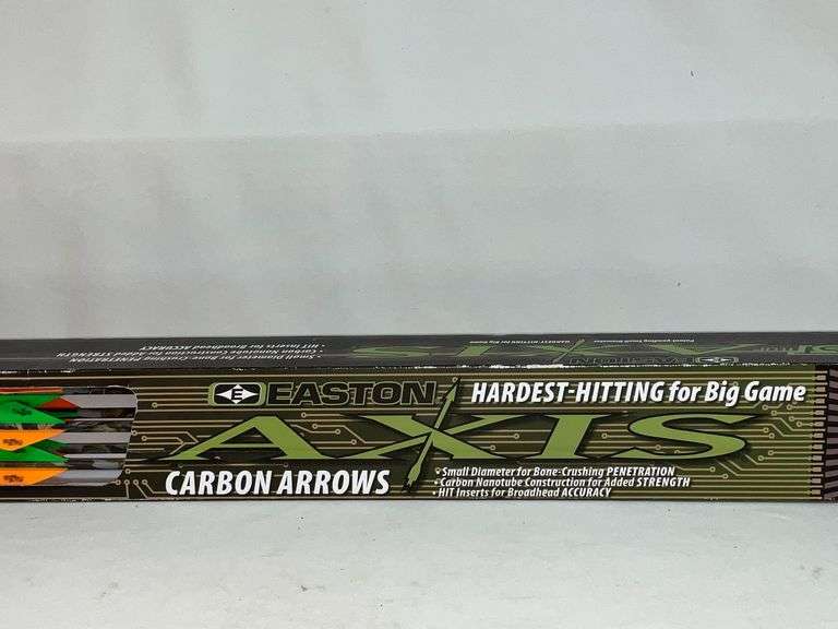 6 Easton ST AXIS, infused carbon nano tubes arrows