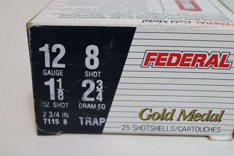 Rio target load, 12 gauge,8 shot, 2 3/4" shotgun shells, 25 rounds