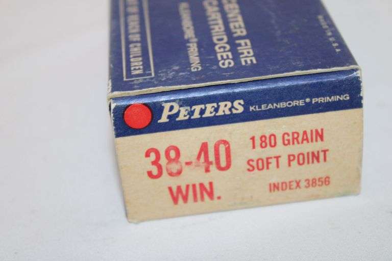 Peters 38-40 WIN  180 gr.  Soft point